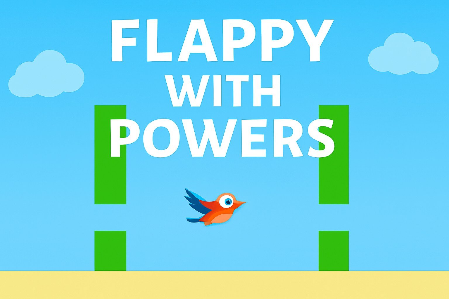 Flappy with Powers Pro